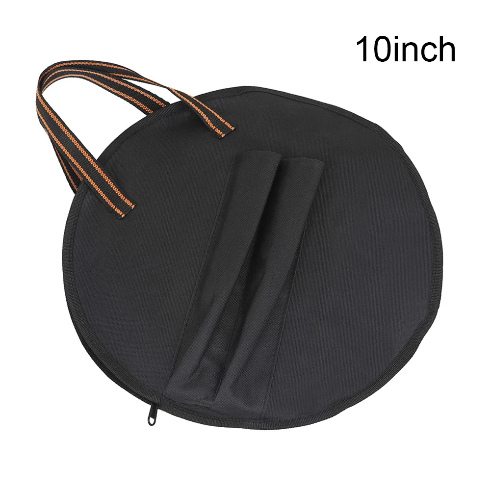 

Portable 10 Inch Black Waterproof Dumb Drum Bag Oxford Cloth Storage Drum Bag Holder Percussion Instrument Pack Accessories