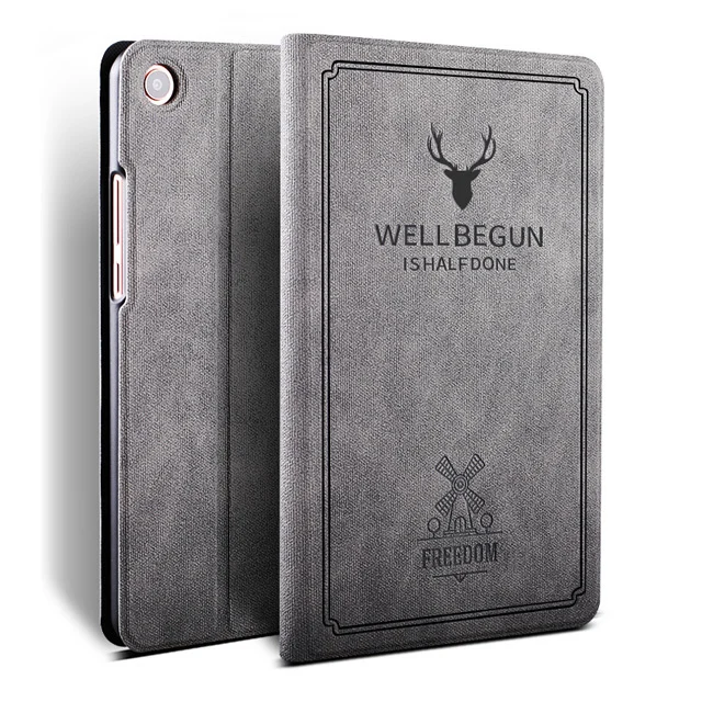 

Case for Xiaomi Mi Pad 5 Pro 11&quot Tablet Funda Slim Retro Folding Flip Stand PU Leather Smart Cover for Xiaomi MiPad 4 8.0
