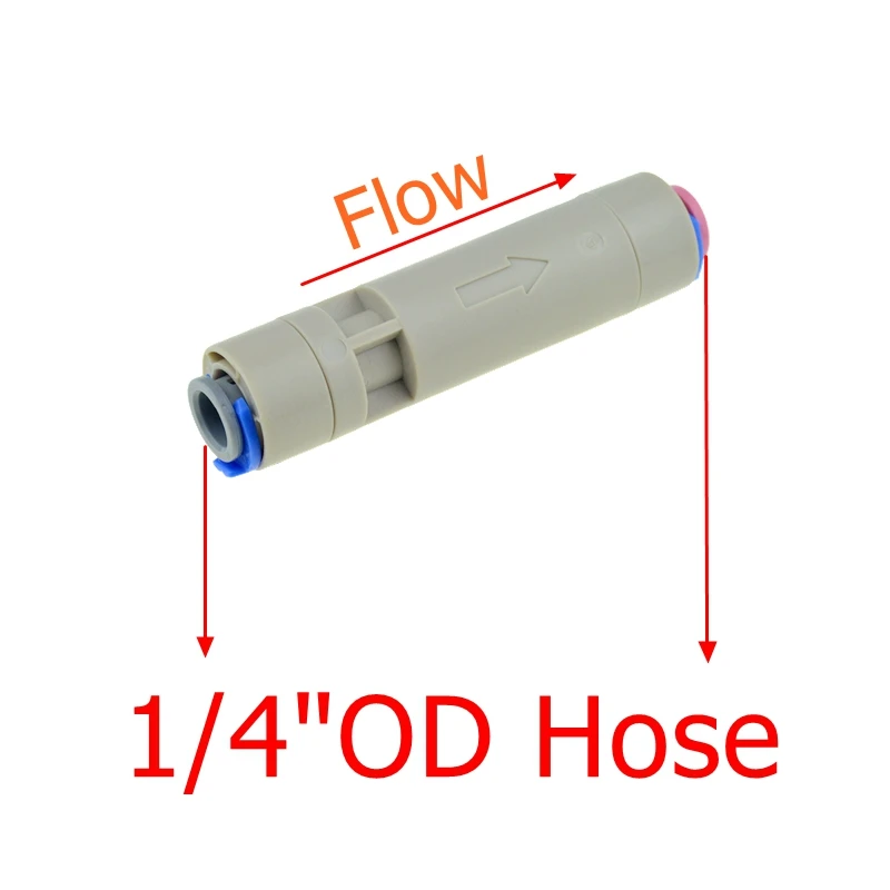 

Локоть обратный клапан WYWBEY 1/8", белый