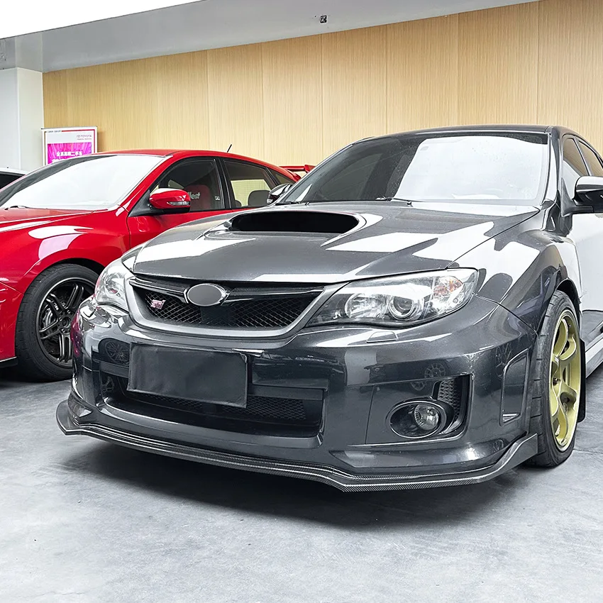 Передний бампер для Subaru Impreza STI WRX 2011-2014 сплиттер губ диффузор спойлер корпус из