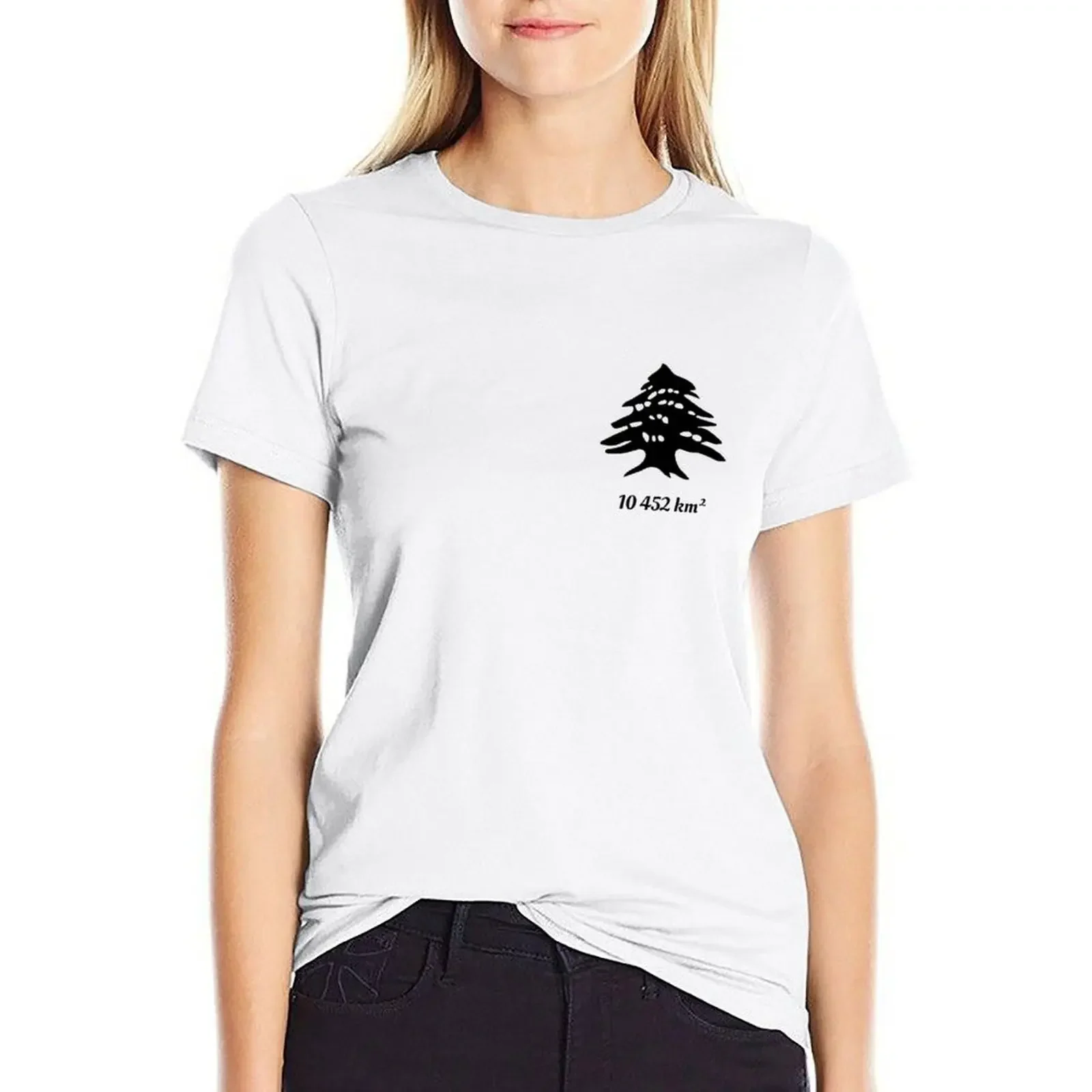 Футболка с изображением кедра Ливана 10 452 км индивидуальный дизайн вашей