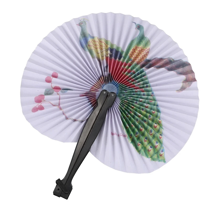 Акция! 2 шт. бумажные складные китайские восточные цветочные ручные Поклонники