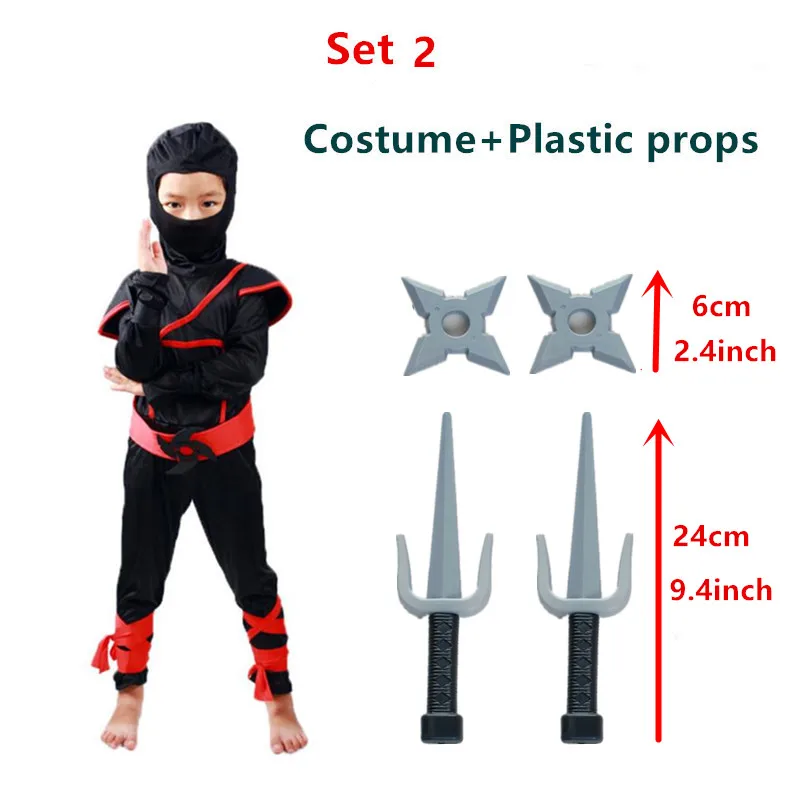 Детская одежда для мальчиков роскошный брикет убийцы воин кинжал Хэллоуин