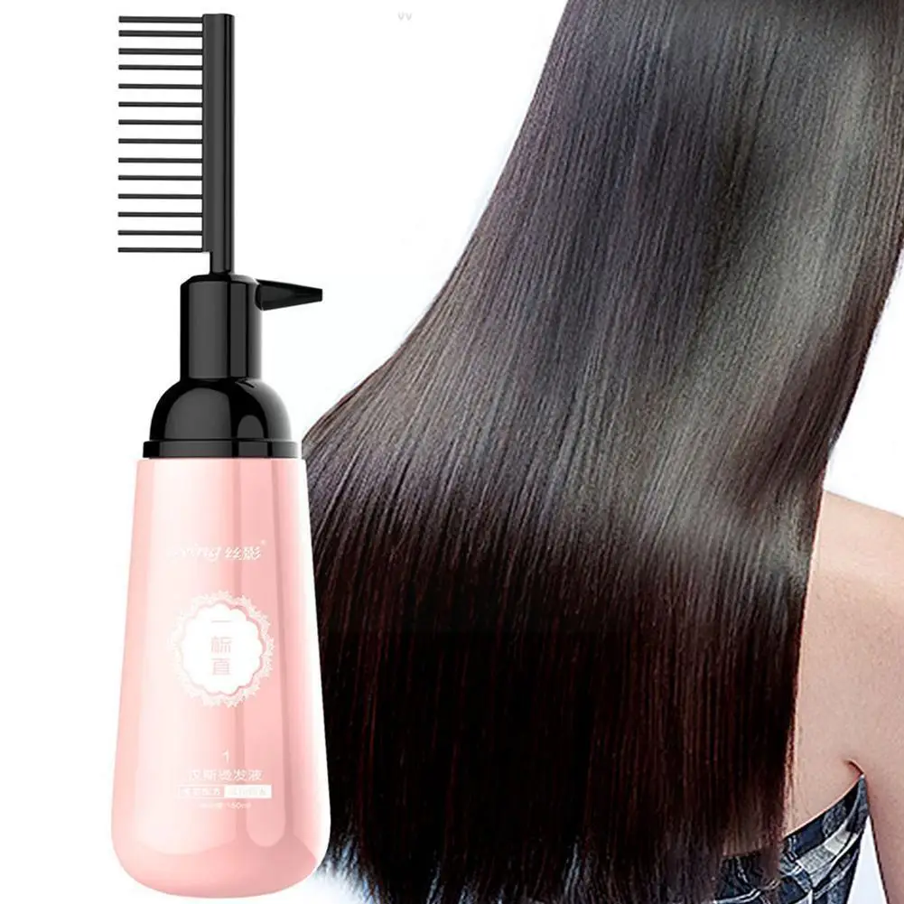 Hair Straightening Cream Nourishing Fast Smoothing Collagen Hair Straightening Cream for Woman Keratin Hair Treatment Strai Y2D3