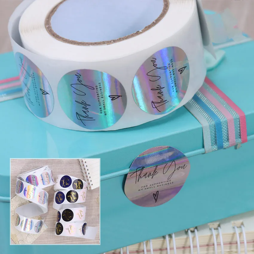 

100 шт./1 рулон, круглые наклейки для конвертов