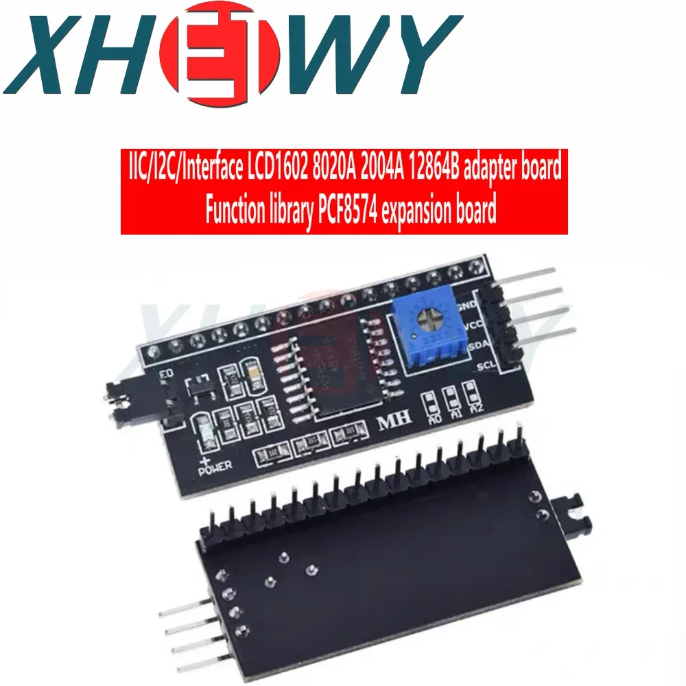 IIC/I2C/интерфейс LCD1602 функциональная плата библиотека ЖК-дисплей 8020A 2004A 12864B