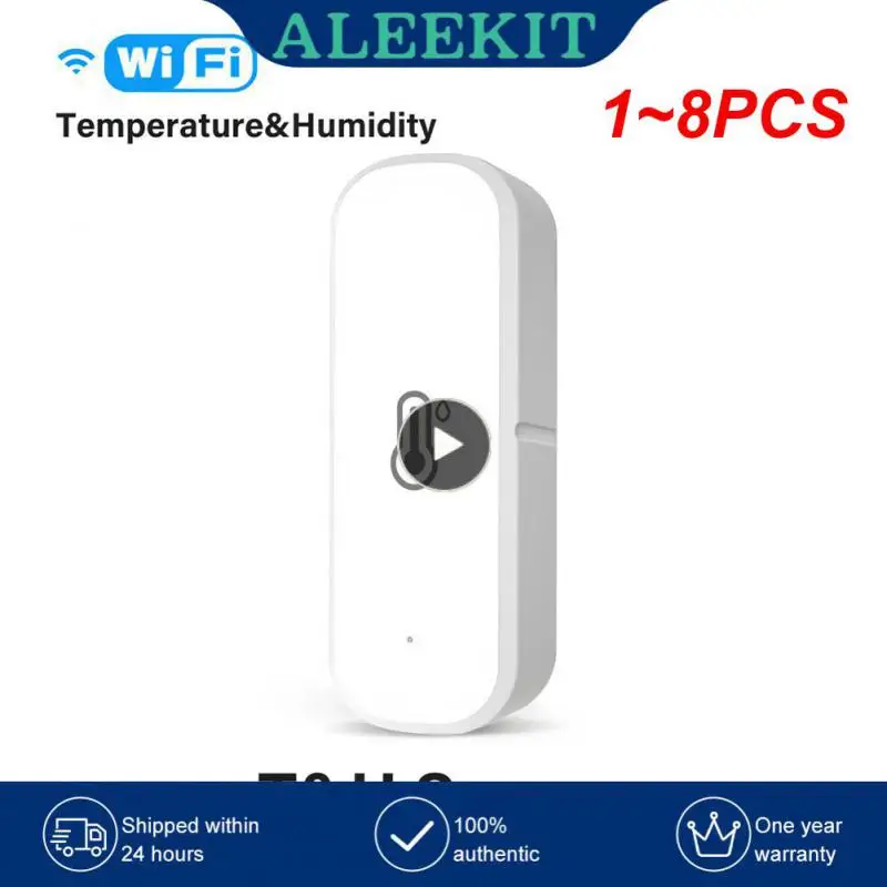 

Датчик температуры и влажности с Wi-Fi, 1-8 шт.