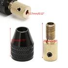 Микро-патрон 0,3-3,4 мм, фиксирующее устройство, универсальный сверлильный патрон, набор инструментов, мини-электронная дрель, цанговый зажим