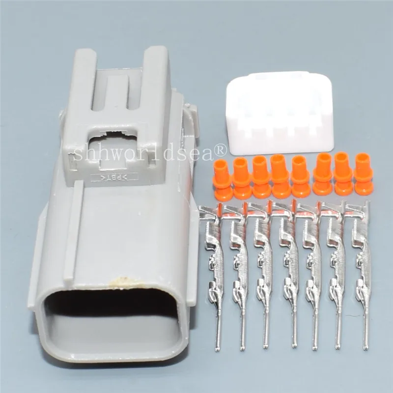 

1 компл., 8 контактов, 12520, 12519, 6189-1240, 6188-0779, автомобильный реверсивный радар, штепсельная вилка, топливный инжектор, автомобильный разъем для Toyota