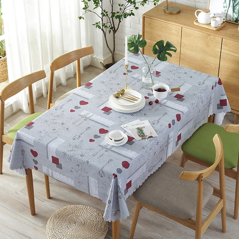 

Waterproof Tablecloth Table Cloth Rectangular Oxford Cloth Table for Living Room Table Cover Cloth Wedding Decoration Manteles