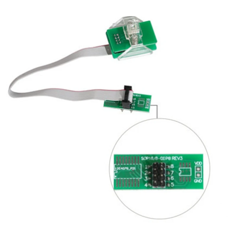 EEPROM 8-контактный адаптер для чтения данных с встроенной микросхемой BMW работает VDI