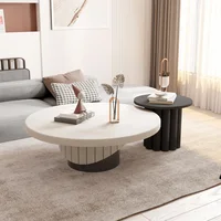 Japanese Round Table Laptop White Free Shipping Aesthetic Coffee Tables Modern Design Mesa De Centro Elevable Balcony Furnlture