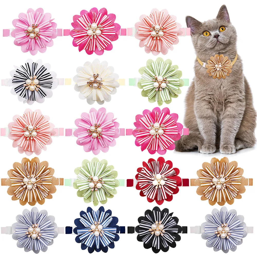 10 шт. регулируемые Галстуки для домашних животных