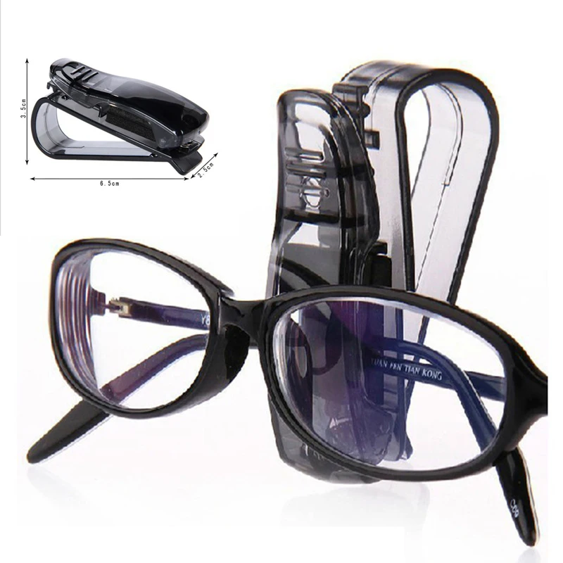 

Truck Auto Car Glasses Sunglasses Clip Card Ticket Holder Auto Sun Visor Glasses Sunglasses Clip Automobiles Parts 2022 New