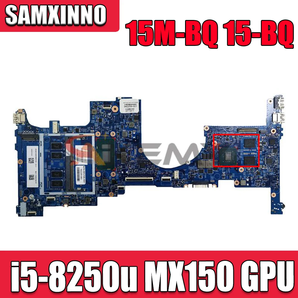 

For HP 15M-BQ 15-BQ Laptop Motherboard 935000-601 935000-001 With i5-8250u 4GB RAM MX150 GPU 17819-2 448.0BX16.0021 100% Tested