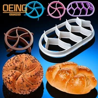 bread mould dough press baking mold fan shaped pastry biscuits cookies cutters circular oval shape bread molds kitchen tools
