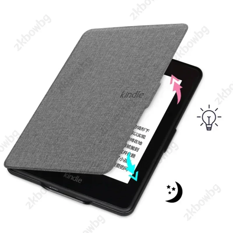 Фото Смарт-чехол для всех новых Kindle Basic 11th 2024 Release RS23CV 6 дюймов 2022 11th 6 дюймов C2V2L3 Ebook Soft TPU Back Wake Sleep Cover №4