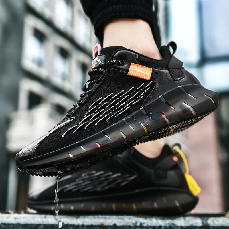 Running Shoes Men Air Cushion Outdoor Breathable Fitness Sneakers Men Lightweight Gym Trainers Casual Sport Zapatillas 2022