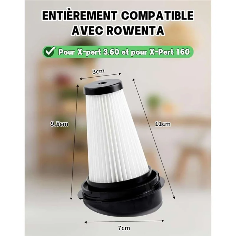 Фото Для Rowenta X-Pert 3,60 X-Pert 160 Rh72xxx RH6921WO RH6933WO RH6971WO RH6973WO RH6974WO RH6985WO ZR005202 Набор сменных фильтров №2