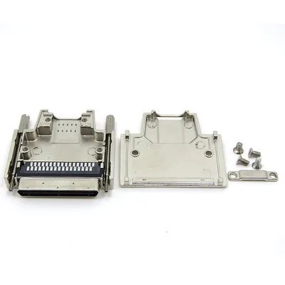 

Разъем VHDCI 68P SCSI, 68-контактная мужская головка, маленькая 68, мужская и женская головка с железным корпусом, тип провода для пирсинга