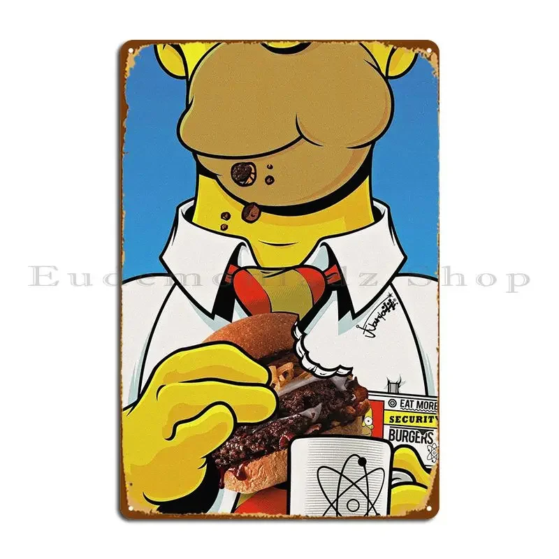 Металлическая табличка Nuclearburger By Juan/Azz