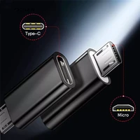 type c female to micro usb male adapter converter mobile phone charging connector for huawei redmi smartphone adaptors