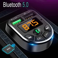 car bluetooth player dc12v 24v wireless audio receiver dual usb 3 1a fast charger mp3 player auto accessories