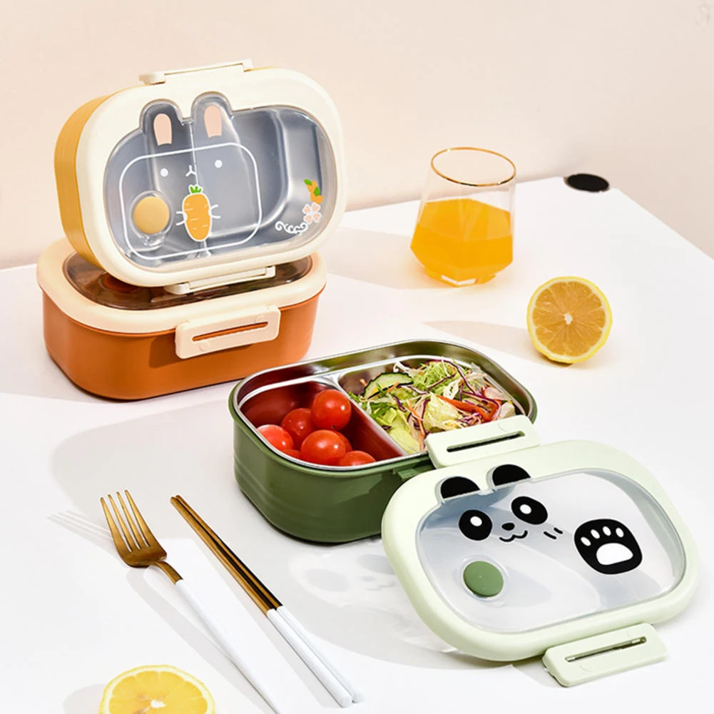 

Multi-slot Sealing Bento Box Anti-leak Compartment Packing Box For Camping