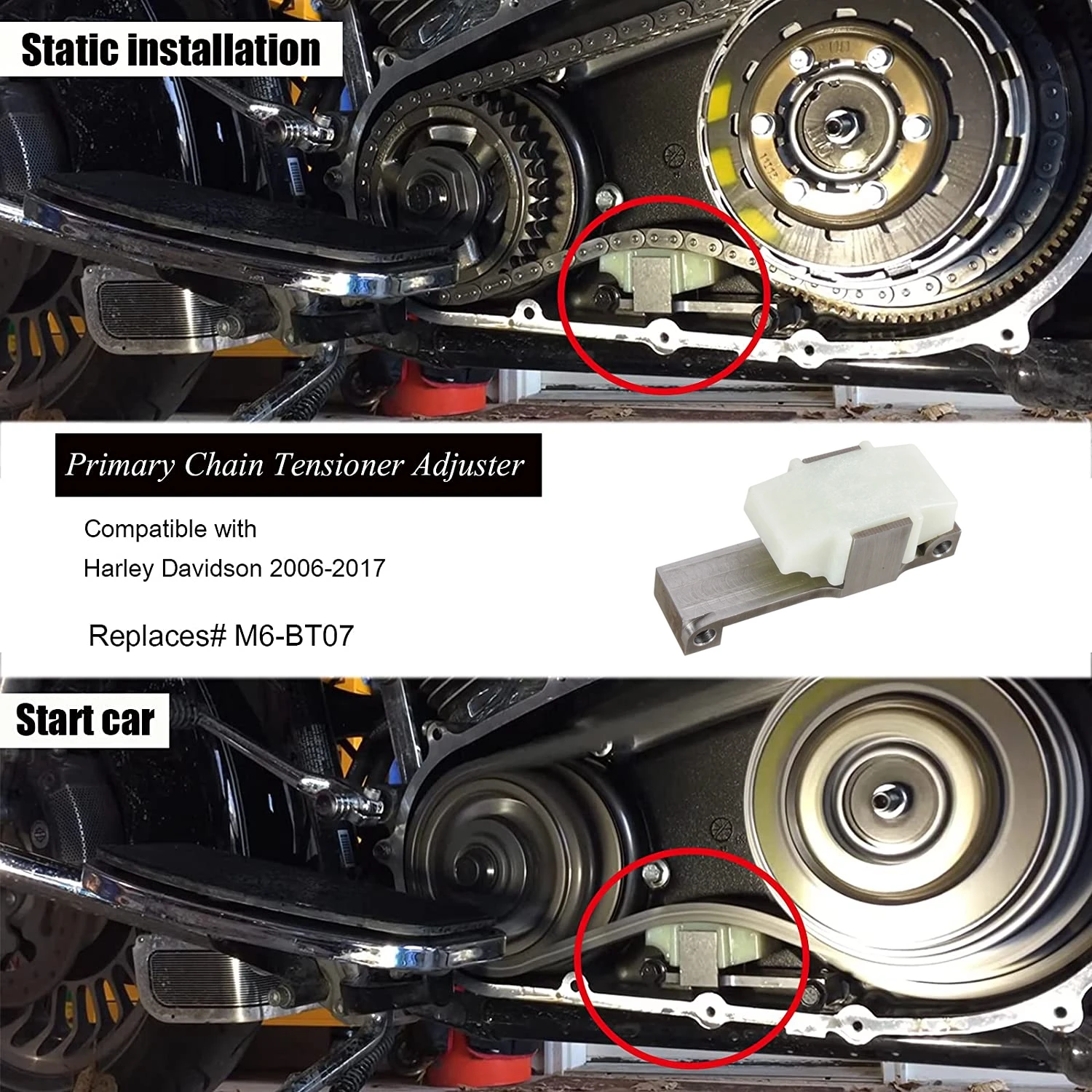 Регулируемая цепь для саморегулятора главной цепи M6-BT07 серебряное Высокое