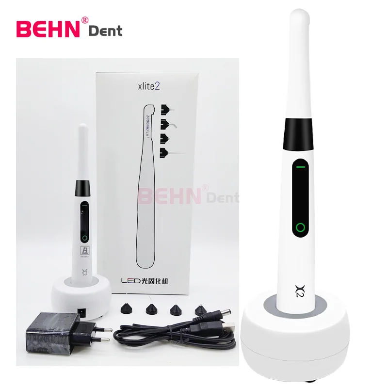 

BEHN LED Curing Light With Caries Detecting Orthodontic Equipment One Second LED light Curing Lamp Metal Shell
