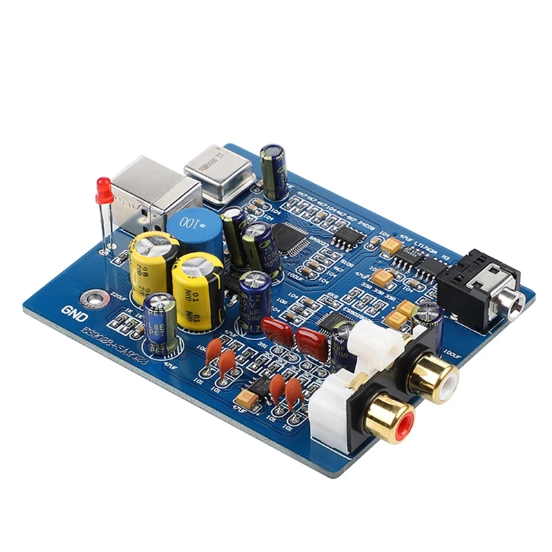 

HIFI Audio ES9028Q2M SA9023 USB DAC Decoder Board External Sound Card Support 24Bit For Amplifier
