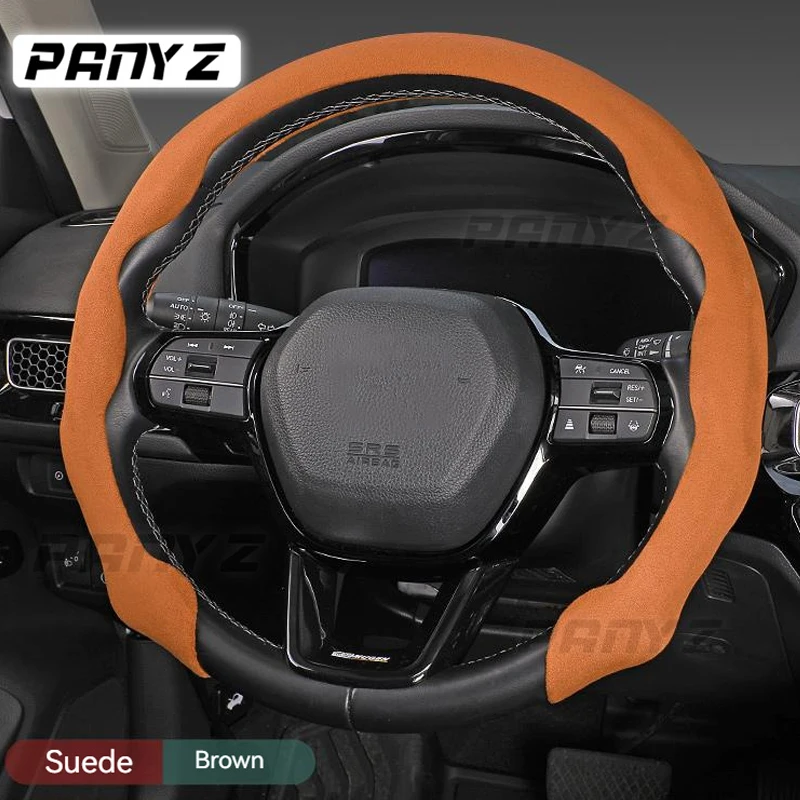Автомобильная замша для Audi A6 C6 A3 8P A4 B8 A5 Q5 2009 2010 2011 2012 2013 2014 чехол на руль летняя