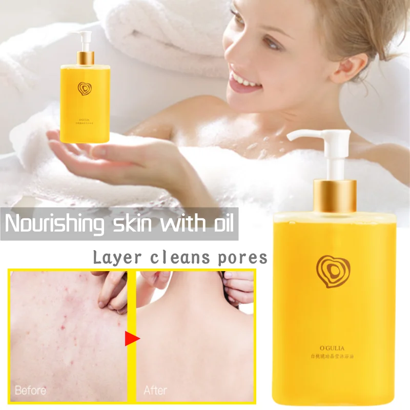 

Skin Nourishing with Oil and Polishing Muscles Bath Oil 300ml Cleaning Skin Care Fragrance Mild Brightening Skin Color