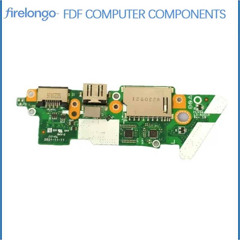Фото Новая оригинальная плата переключателя USB/аудио для Lenovo 14 15 G2 ITL LS-K051P 5C50S25156 №1
