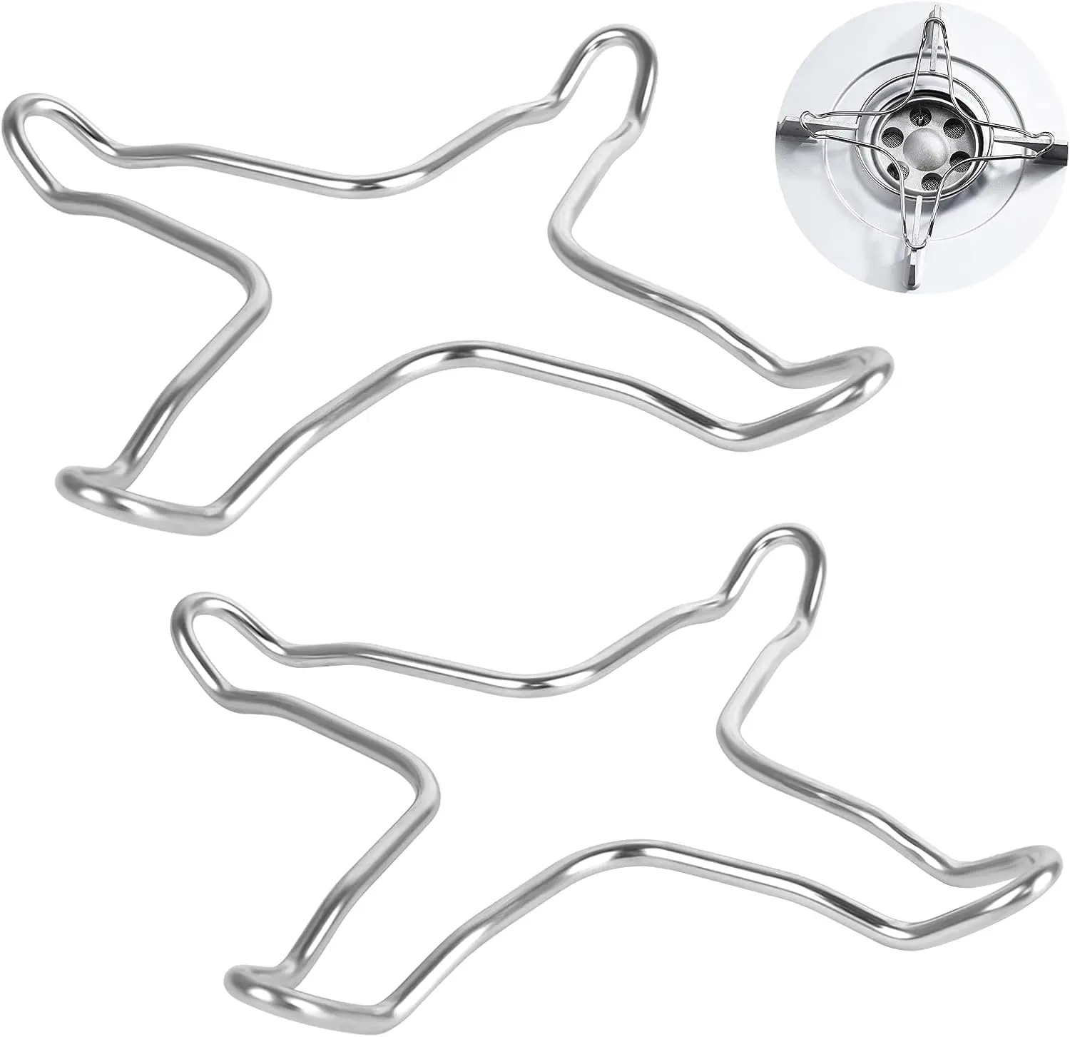 

Подставка для газовой плиты из нержавеющей стали