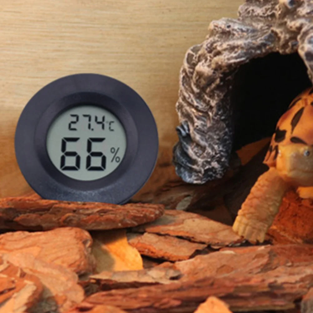 Круглый гигрометр гидрометр для влажности термометр крытый пластиковый