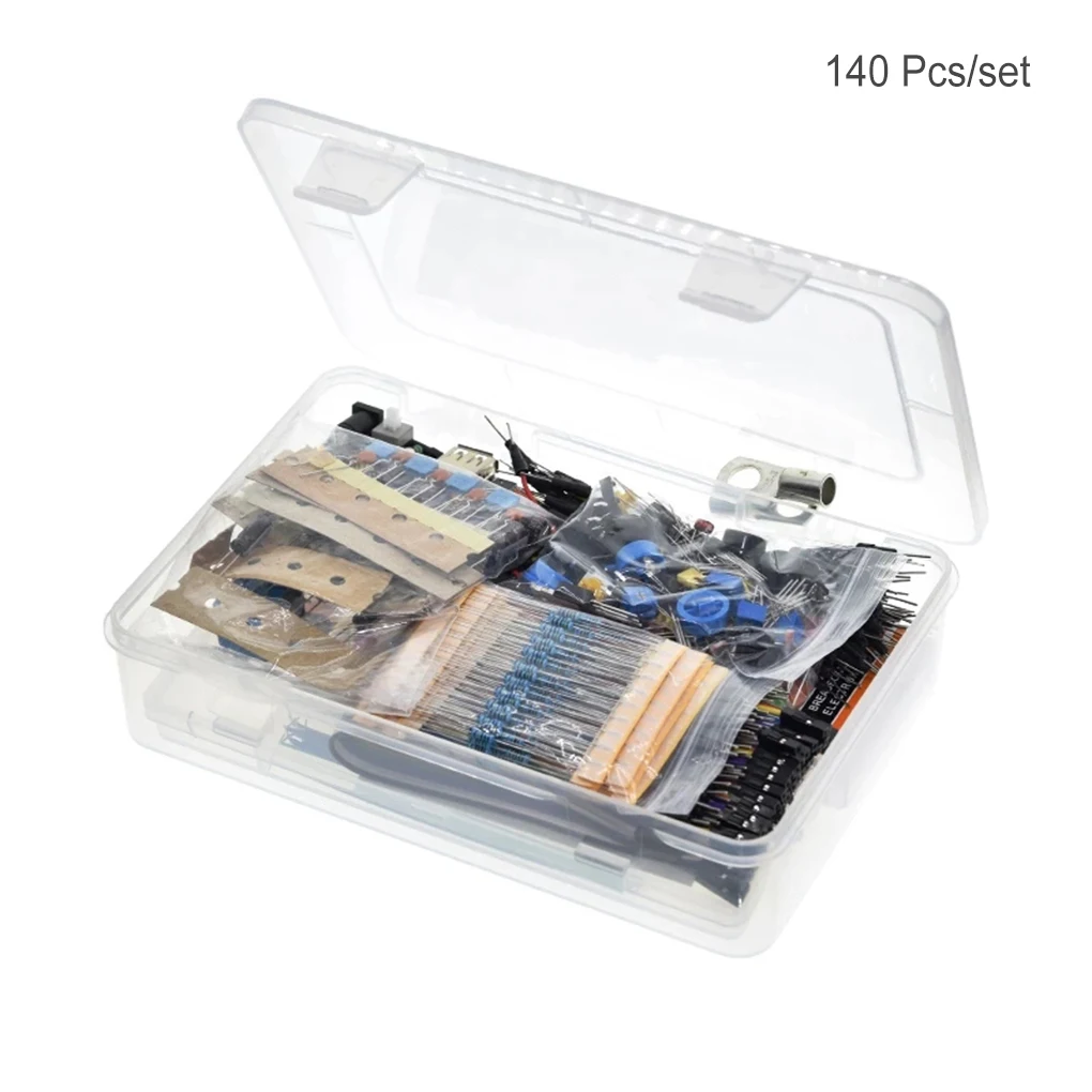 

Pack of 140 Breadboard Wires Development Board Jumper Cables Accessories