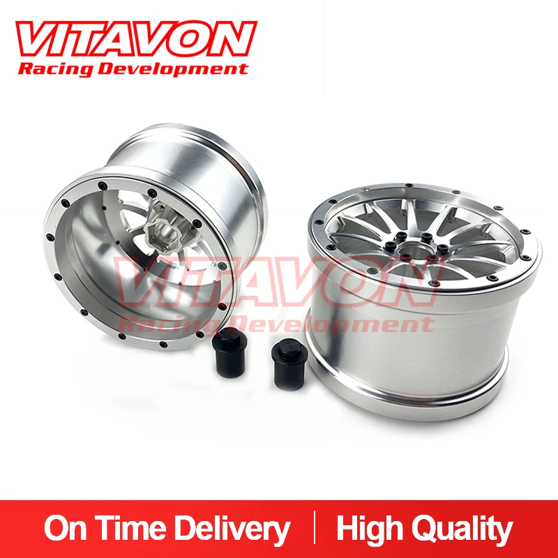 

VITAVON CNC 3.8“ Bead Lock Wheel works for Hyrax #1177 tire Maxx 1/10