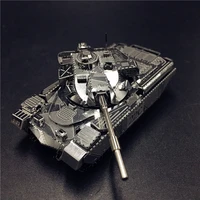 mmz model nanyuan 3d metal model kit js 2 tank chieftain mk50 tank assembly model diy 3d laser cut model puzzle toys for adult