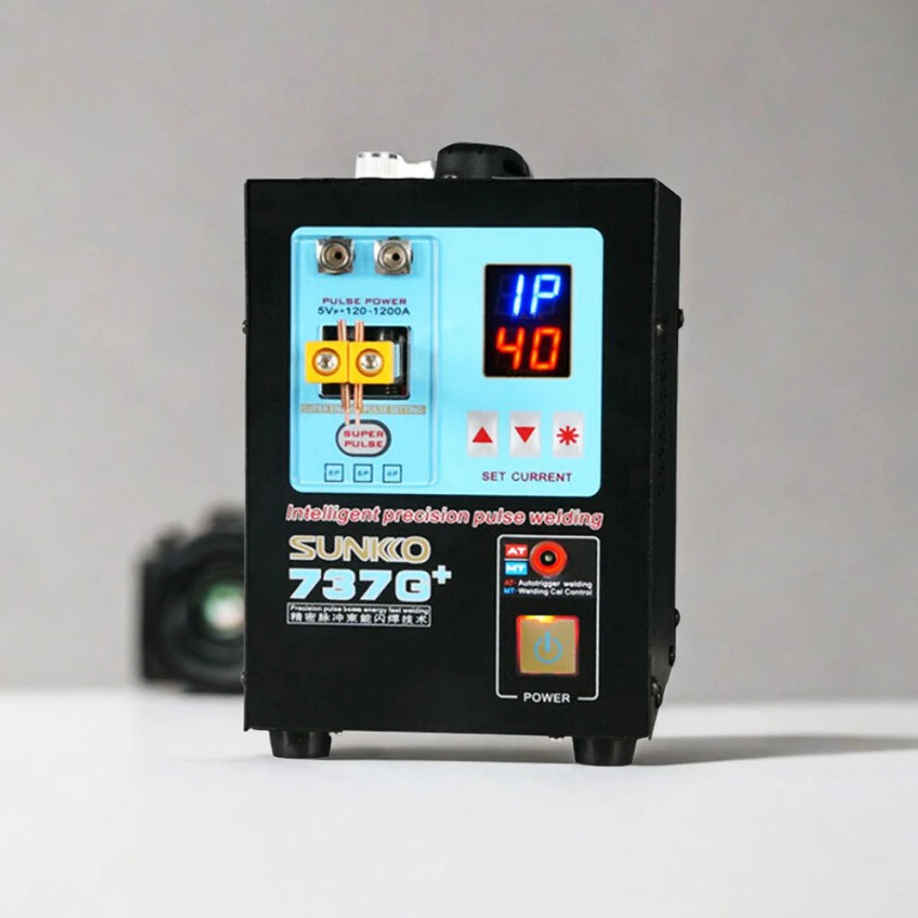 SUNKKO 737G + аппарат для точечной сварки 4 3 кВт мощный автоматический литиевых