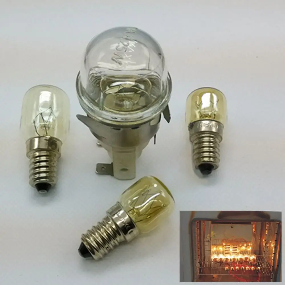 

High temperature resistance 300 degrees SINCO T22 15W25W Cooker Hood Lamp Oven Light Salt Bulb Heat Resistant Filament