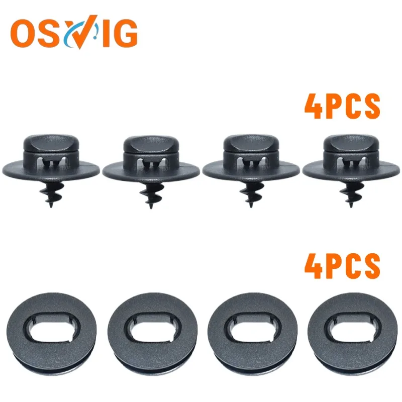 

4 шт. OE # 3D0864851 3D0864851B41 3D0061795B41 Зажимы для пластиковых ручек для крепления ковровой основы автомобилей Skoda для общего публики.