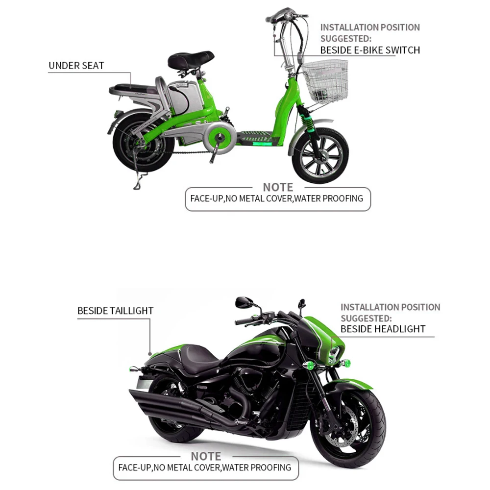 GT02N 4G гарантирует 100% мотоциклов электрических велосипедов GPS-трекеров аварийных