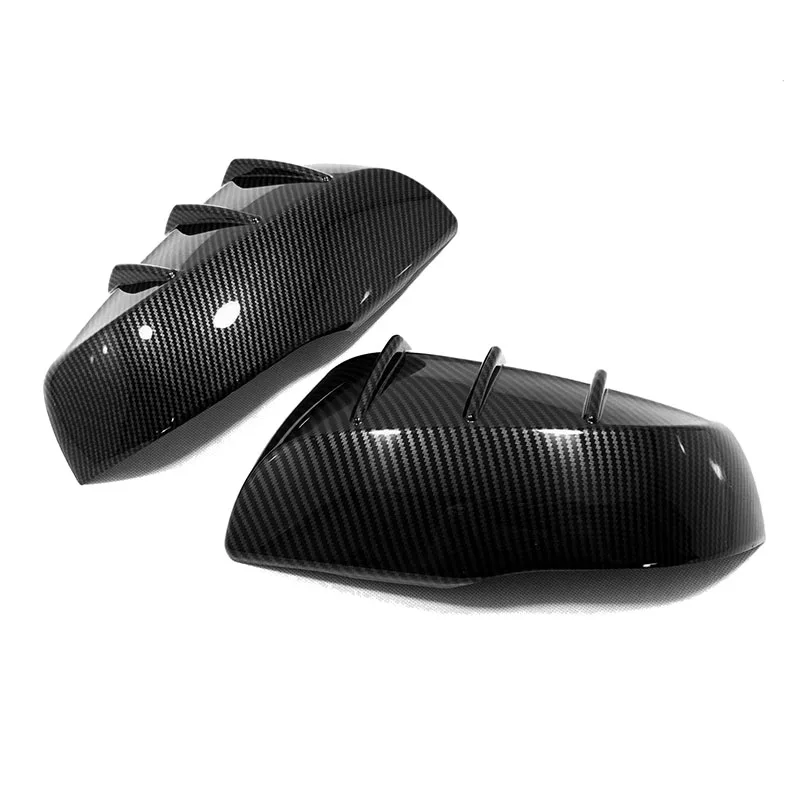 Углеродное волокно/хромированное Φ отделка 2 шт. для Toyota Rav4 Rav 4 2019 2020 аксессуары