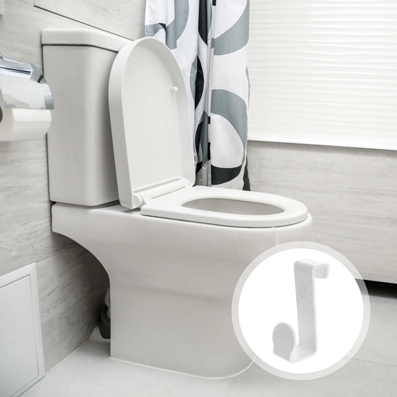 

Z Shaped Hooks Multi-use Wardrobe Bathroom Kitchen Toilet Hooks Potty Hook Plastic Hooks Toilet Hook