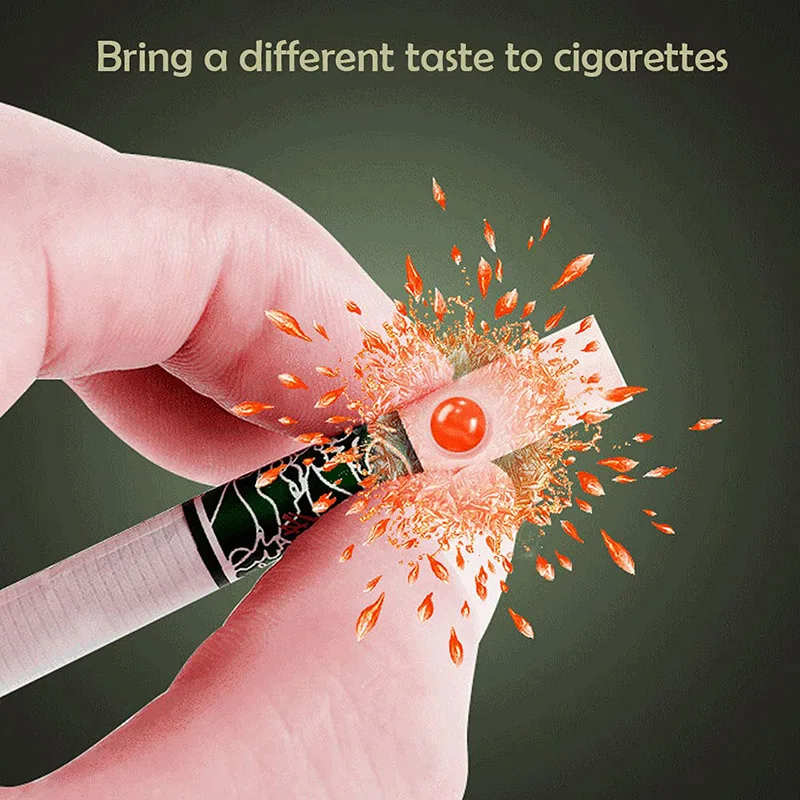 100 шт. смешанный фруктовый вкус ледяной ментол капсульный фильтр мята бусины