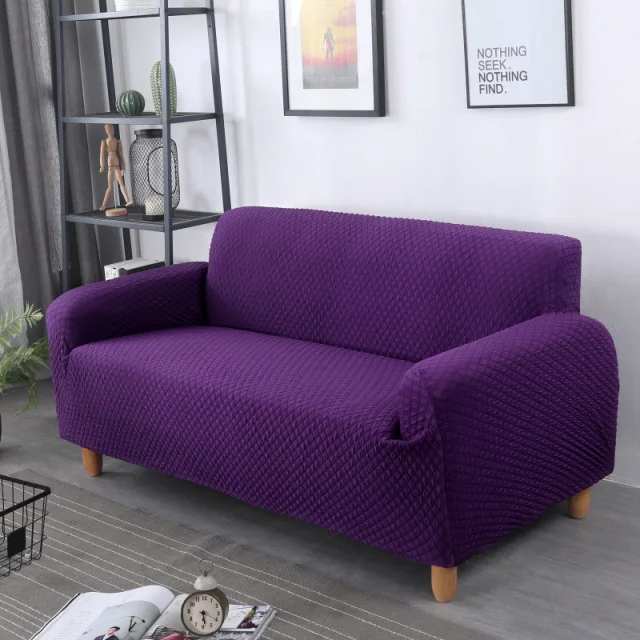 

Elastic Corner Sofa Chaise Cover Lounge 1/2/3/4 Seater Tight Soft Furniture Sofa Covers for Living Room Long Slipcover