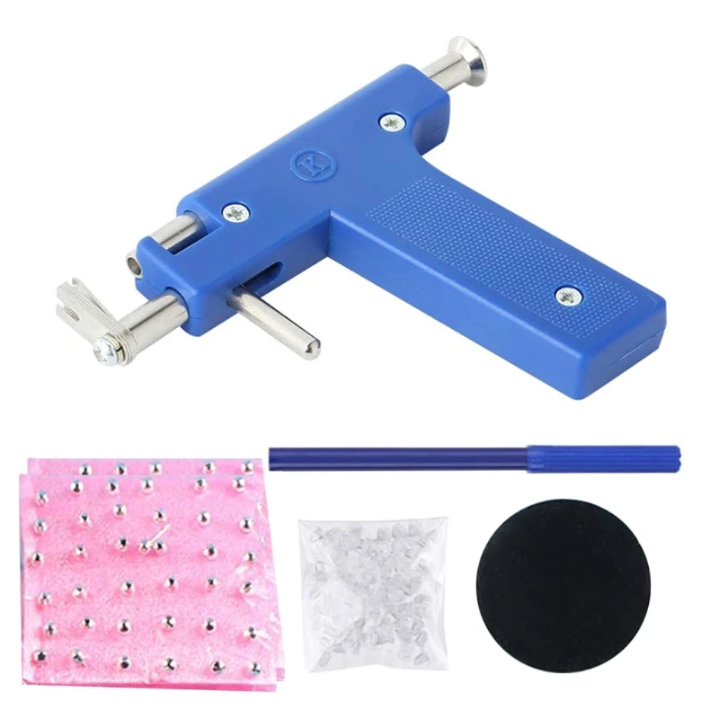 

Ear Nose Body Navel Piercing Gun with Ears Studs Tools Disposable Sterile Piercing Tool Jewelry Cartilage No Pain Drop Shipping
