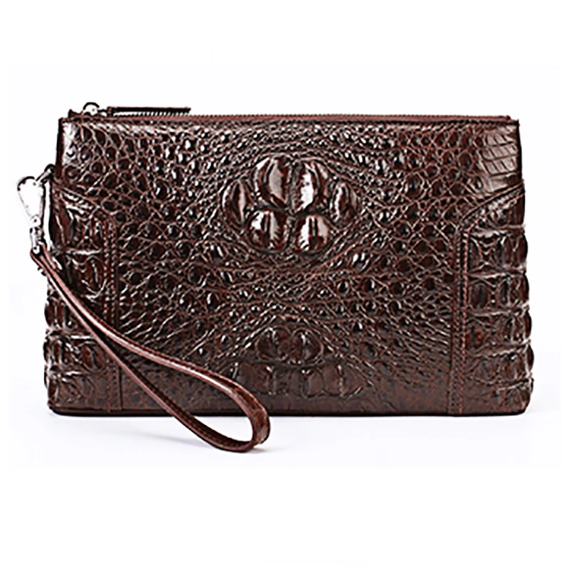 New Design Men Luxury Briefcases Large Capacity Fashion Messenger Bags Genuine Leather Handbag Leisure Underarm Business Bag