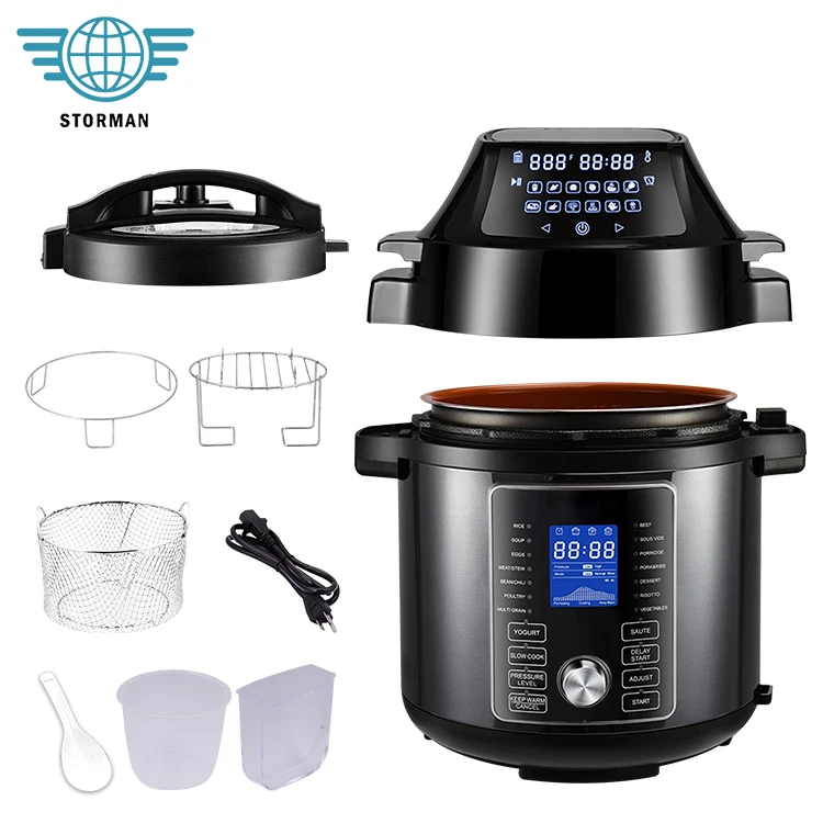 

Factory Price All in One Digital Multifunction Electric Air Fryer Pressure Cooker